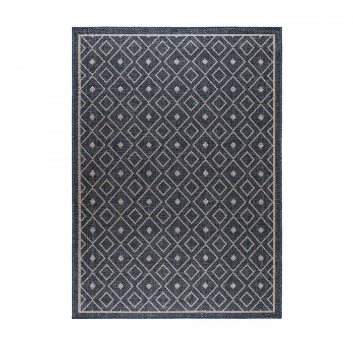 Tapis extérieur tissé kilim rectangle CISA