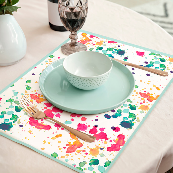 Pack de deux sets de table Rainbow