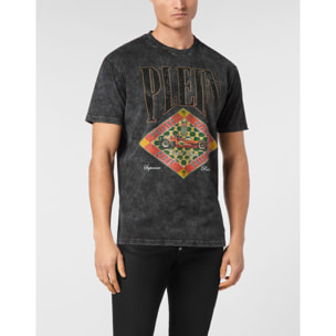 PHILIPP PLEIN T-Shirt Round Neck D AZUR