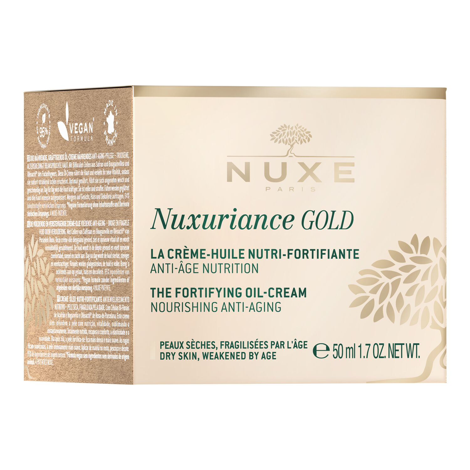 Nuxuriance Gold - La Crème-Huile Nutri-Fortifiante, Nuxuriance Gold 50 ml