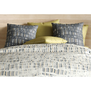 Parure de couette 3pcs en coton Flava