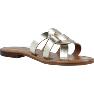 Sandalias Mujer de la marca GEOX  modelo D45LXU 000N6 Gold