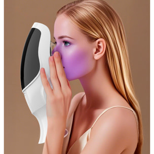 Maschera facciale per trattamento di luce LED con 7 colori. Viso e collo.