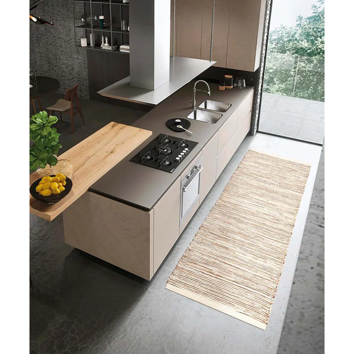 Tappeto Multiuso Avorio Ingresso Cucina Bagno