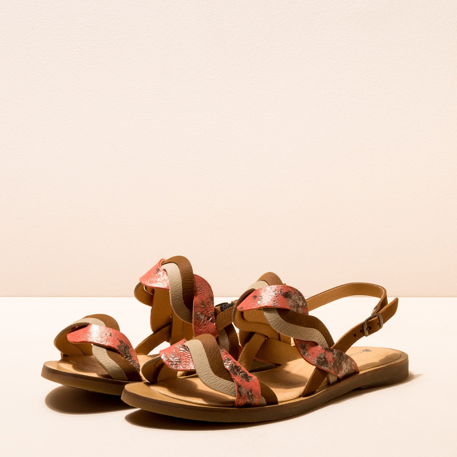 Sandalias N5188 FANTASY CINAMON / TULIP color Cinamon