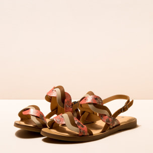 Sandalias N5188 FANTASY CINAMON / TULIP color Cinamon