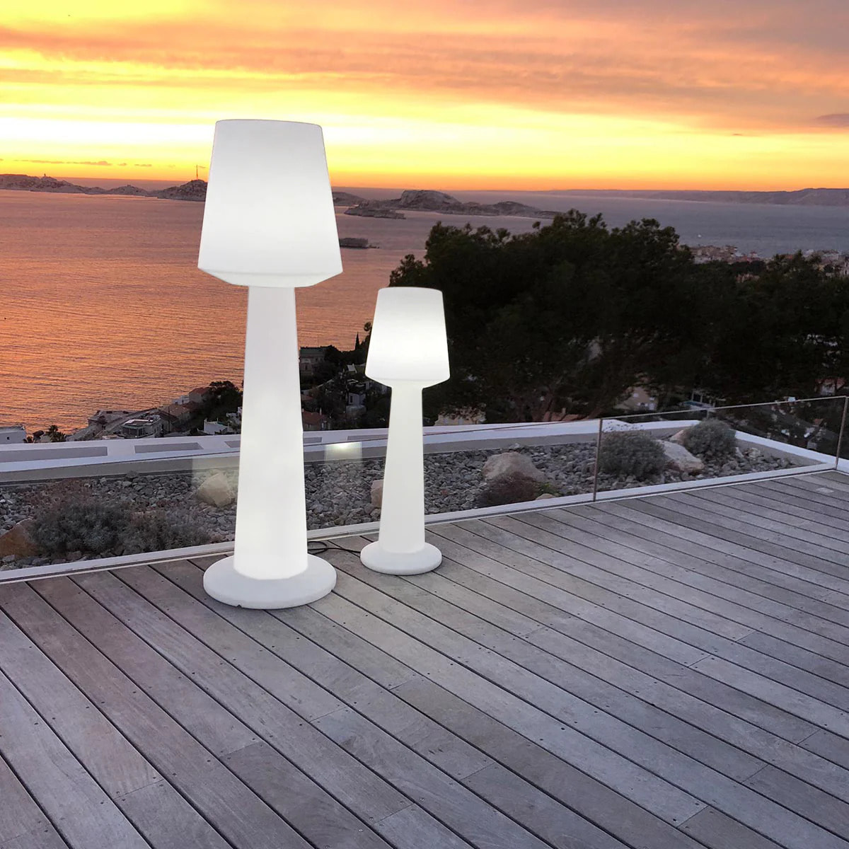 Lampadaire secteur AUSTRAL E27 H170CM