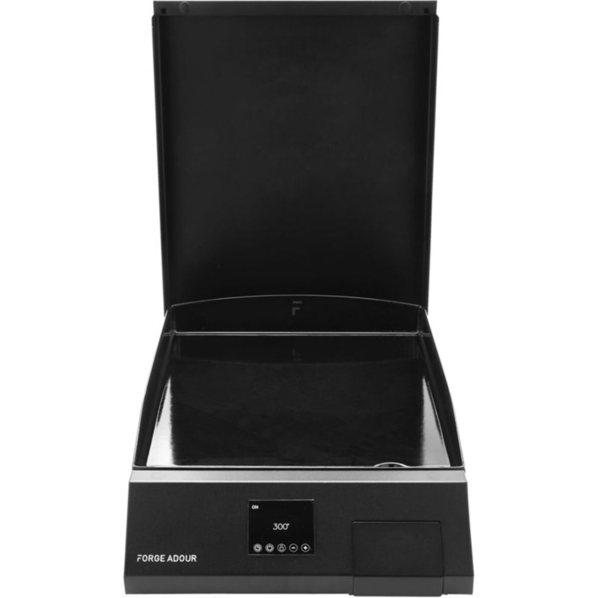 Plancha électrique FORGE ADOUR COOKING noir à poser, 57x39 cm