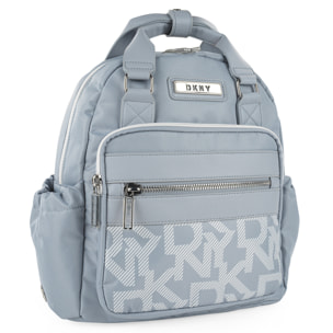 Bolso Mochila Mujer Dkny Dkny-624 After Hours Storm Grey Logo Print