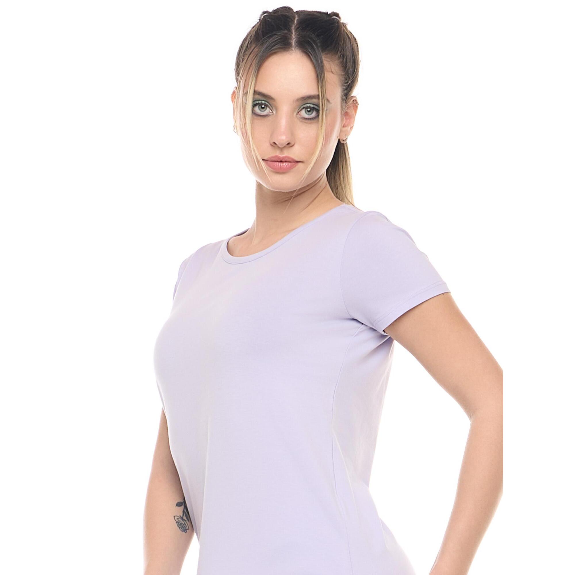 Camiseta de mujer Leone Basic de manga corta