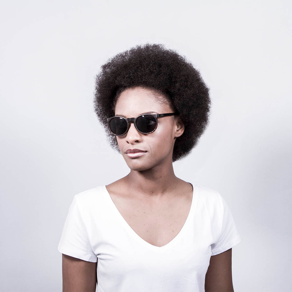 Gafas de sol OCEAN LIZARD - Negro mate arriba + carey abajo y / Ahumada