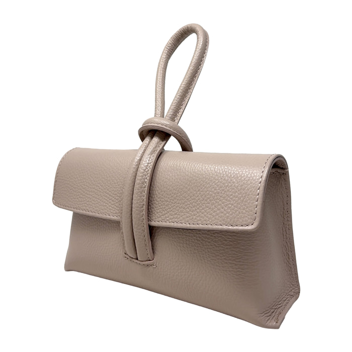 Borsetta Pochette in Vera Pelle Made in Italy
