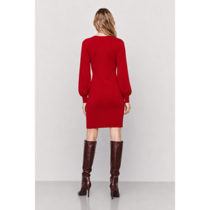 Kocca - Abito in maglia di viscosa da donna con scollo a goccia Donna
