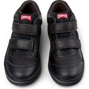 Sneaker-Bootie - CAMPER Runner Four - Negro - Cuero liso