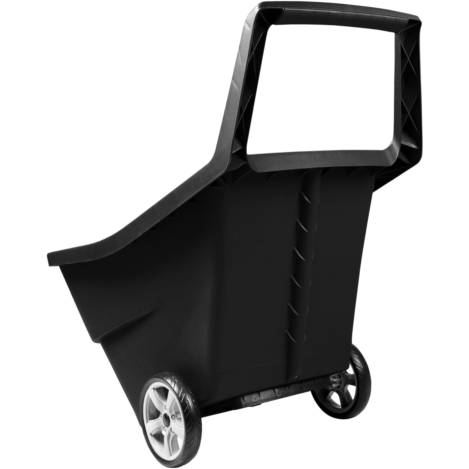 Carro de jardin Prosperplast "Load & Go" 95 L en color negro