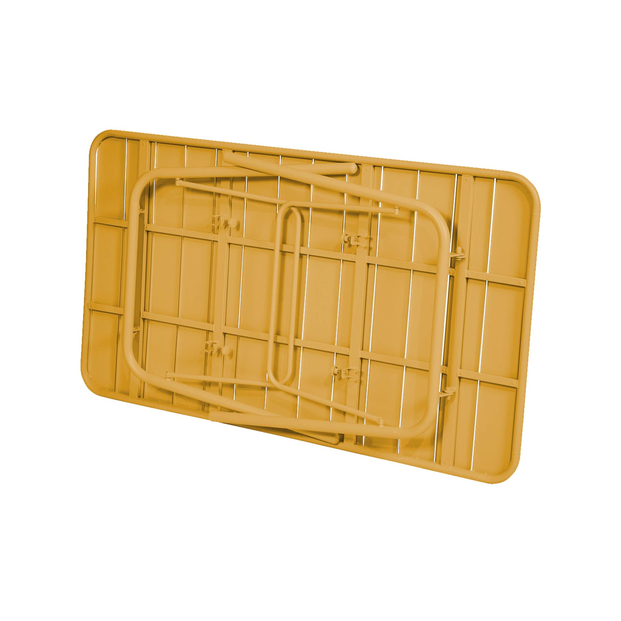 Table de jardin pliante métal 6 places AMÉLIA