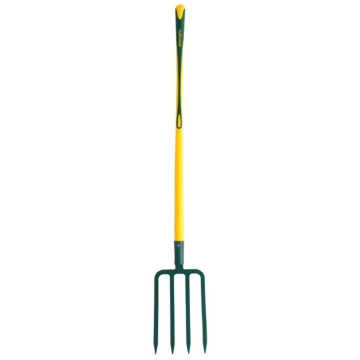 Fourche à bêcher à douille - 4 dents triangulaires 8 mm - Manche bois - LEBORGNE - 432291
