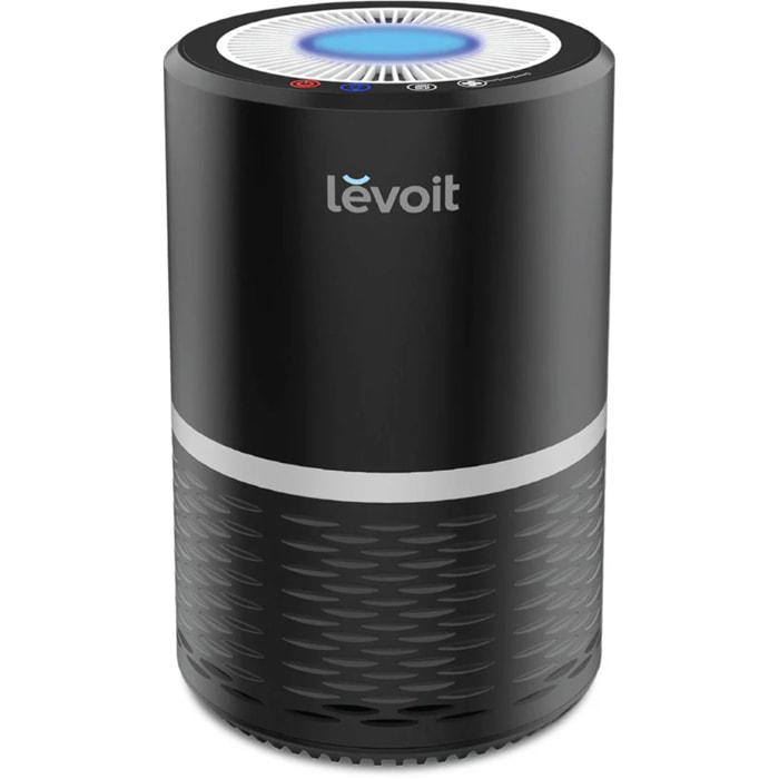 LEVOIT- Purificador de aire TRUE HEPA LV-H132 Negro