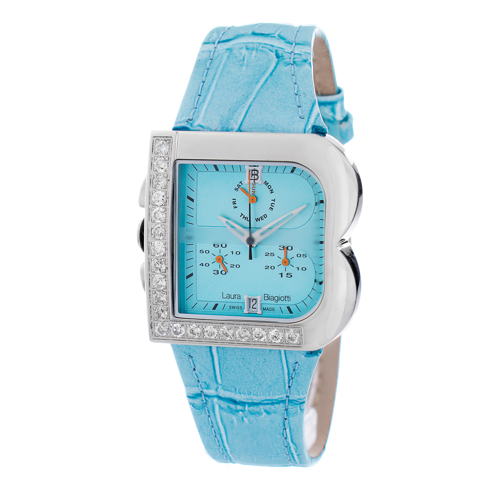 Reloj Laura Biagiotti LB0002L-AD Mujer Analogico Cuarzo con Correa de Acero