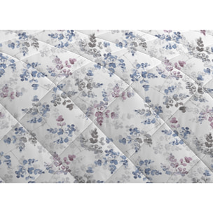 Trapuntino Estivo Leggero 100gr Ideale Primavera/ Estate Disegno Petalo Azzurro