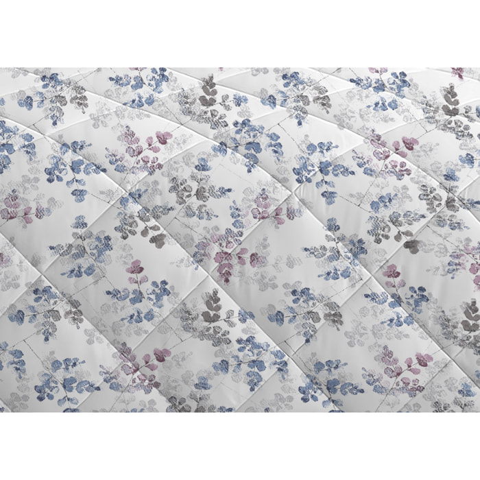 Trapuntino Estivo Leggero 100gr Ideale Primavera/ Estate Disegno Petalo Azzurro