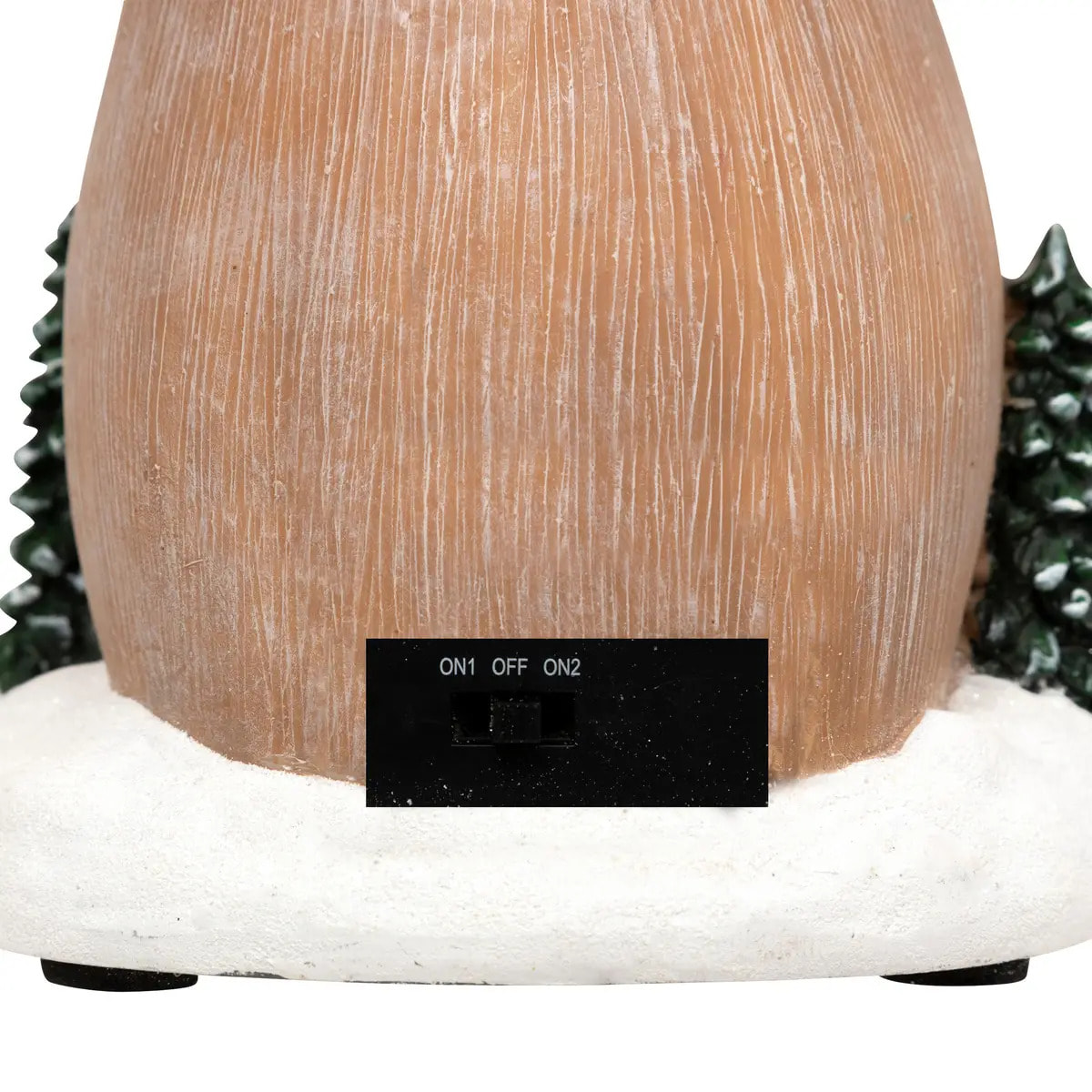 Village lumineux maison champignon 12 LED musical
