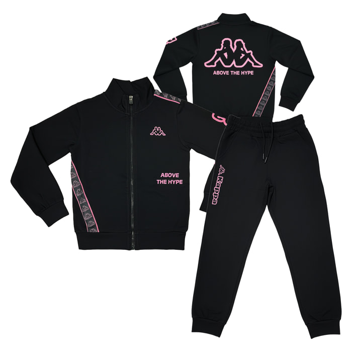 Tuta Ragazza KAPPA 8 - 16 Anni Cotone Felpato