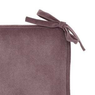 Galette de chaise Lilou violet clair 38x38cm