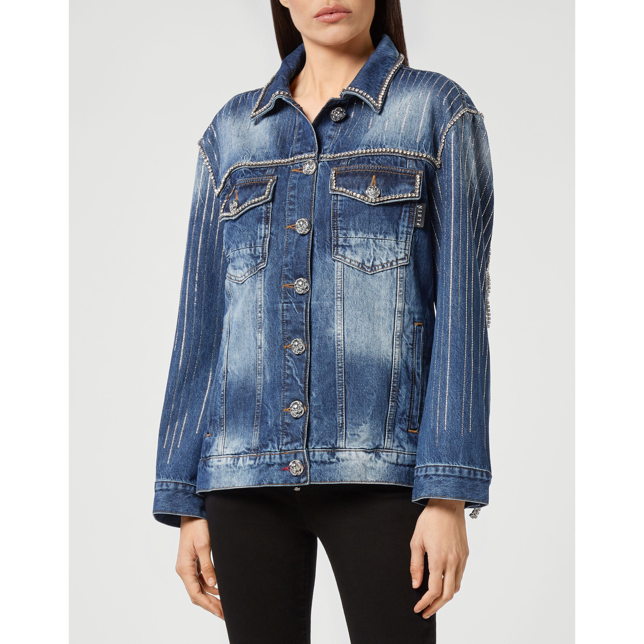 PHILIPP PLEIN Chaqueta vaquera