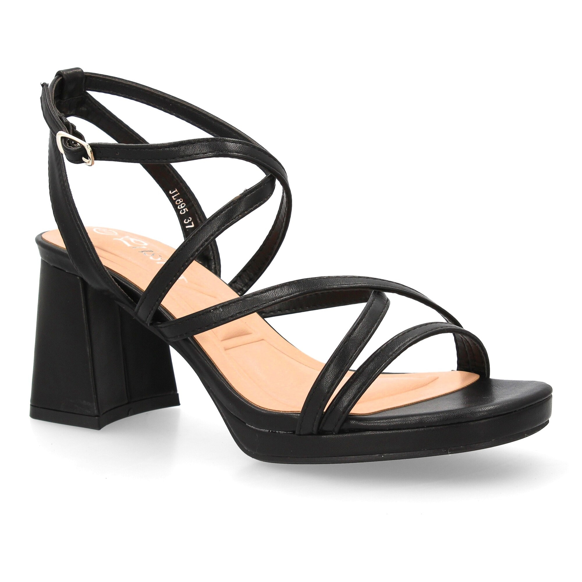 Sandalia de tacón para mujer elegante