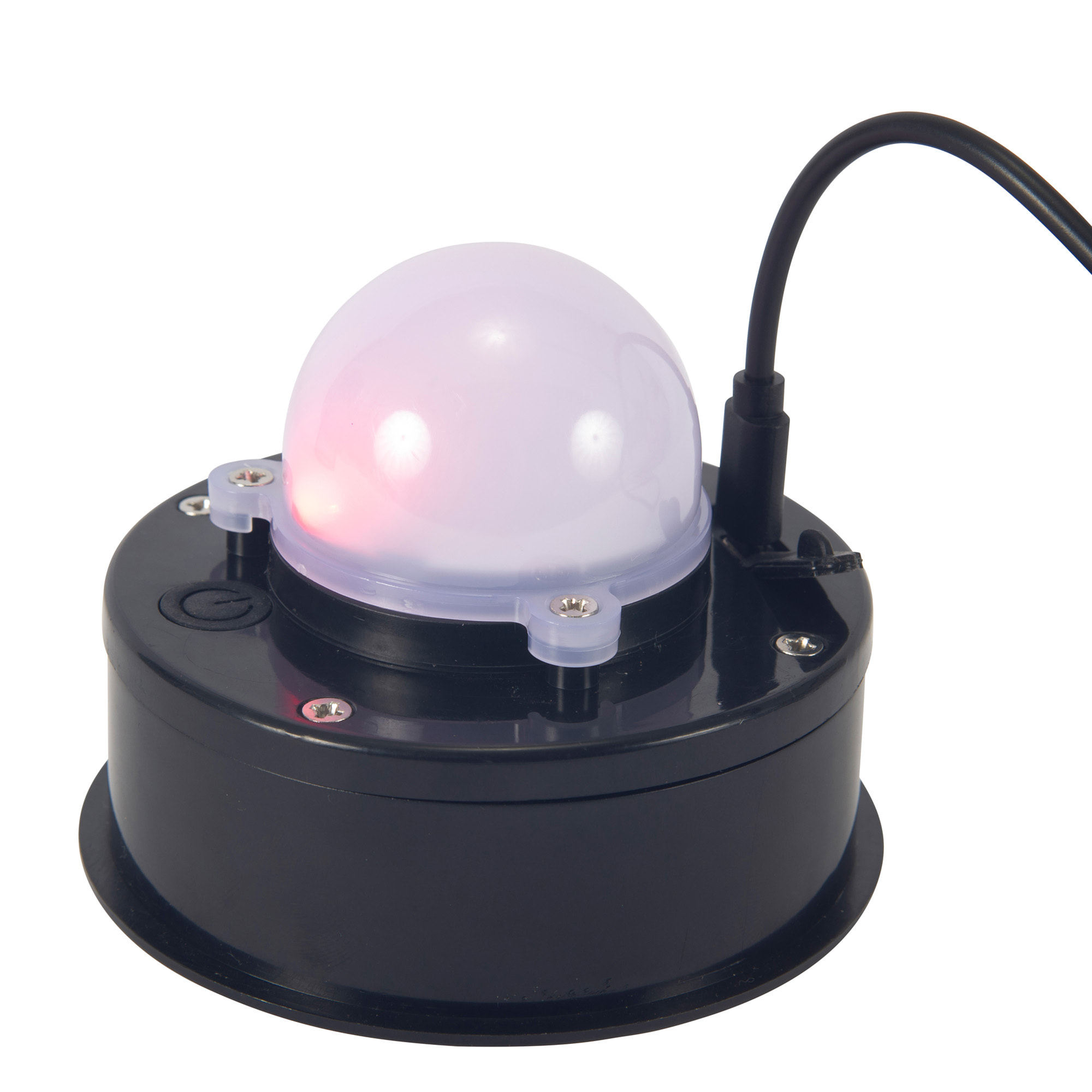 Forlight Rorer sobremesa portatil color negro con led blanco cálido 3000K