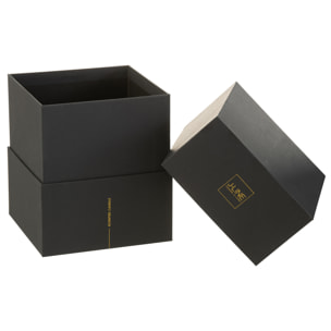 J-Line bougie parfumée Luxuria - Cookie Crunch - verre - bronze - extra large - 120H