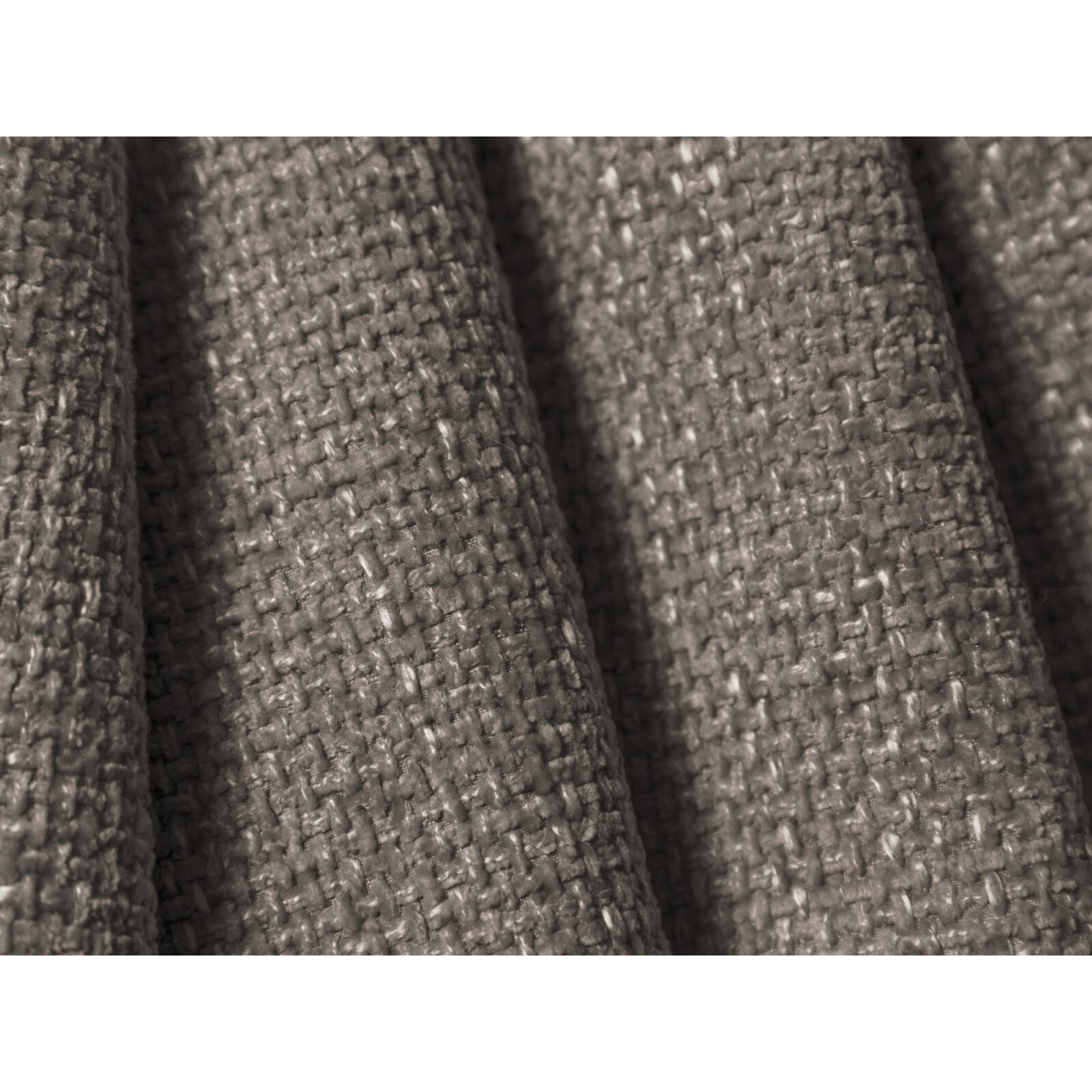 Canapé convertible avec coffre de rangement "Matera" 3 places en chenille gris