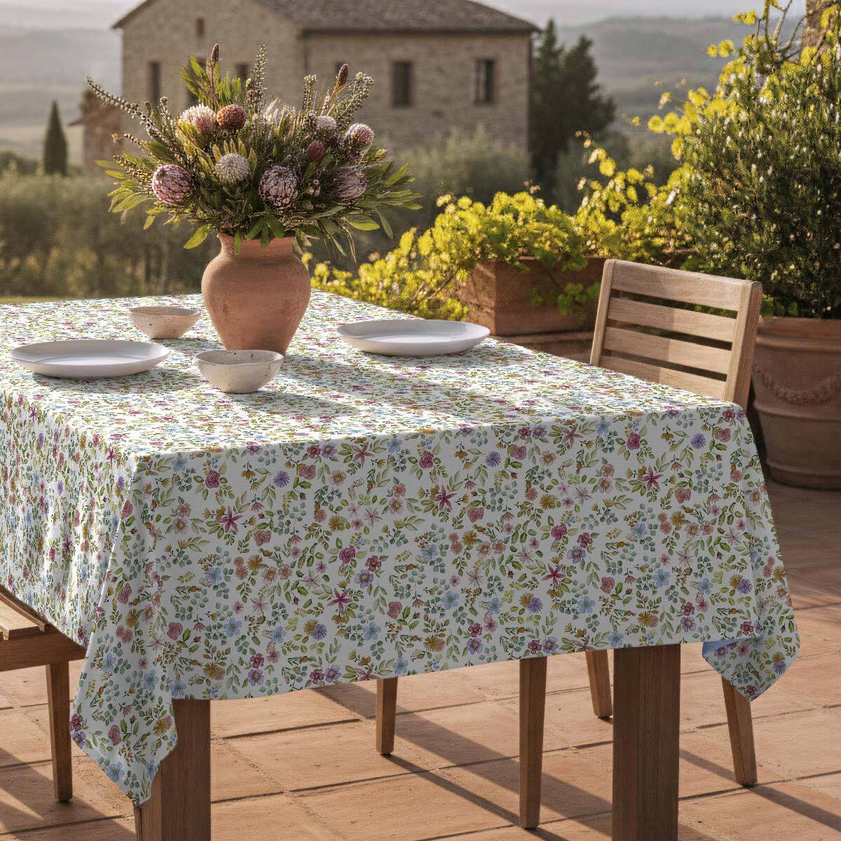 Nappe anti-taches Marie - 100% coton -