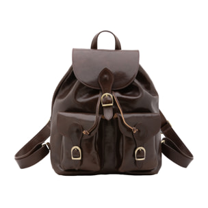 Borsa a spalla  da donna In Vera pelle Made in Italy 37x30x13 cm