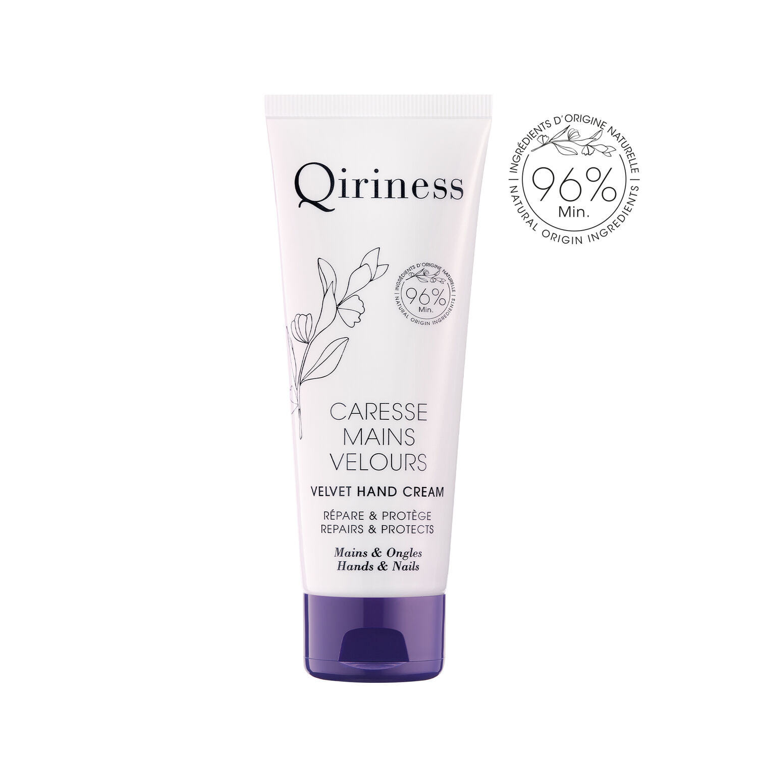 Caresse Mains Velours  - Crème Mains Réparatrice & Protectrice 75 ml