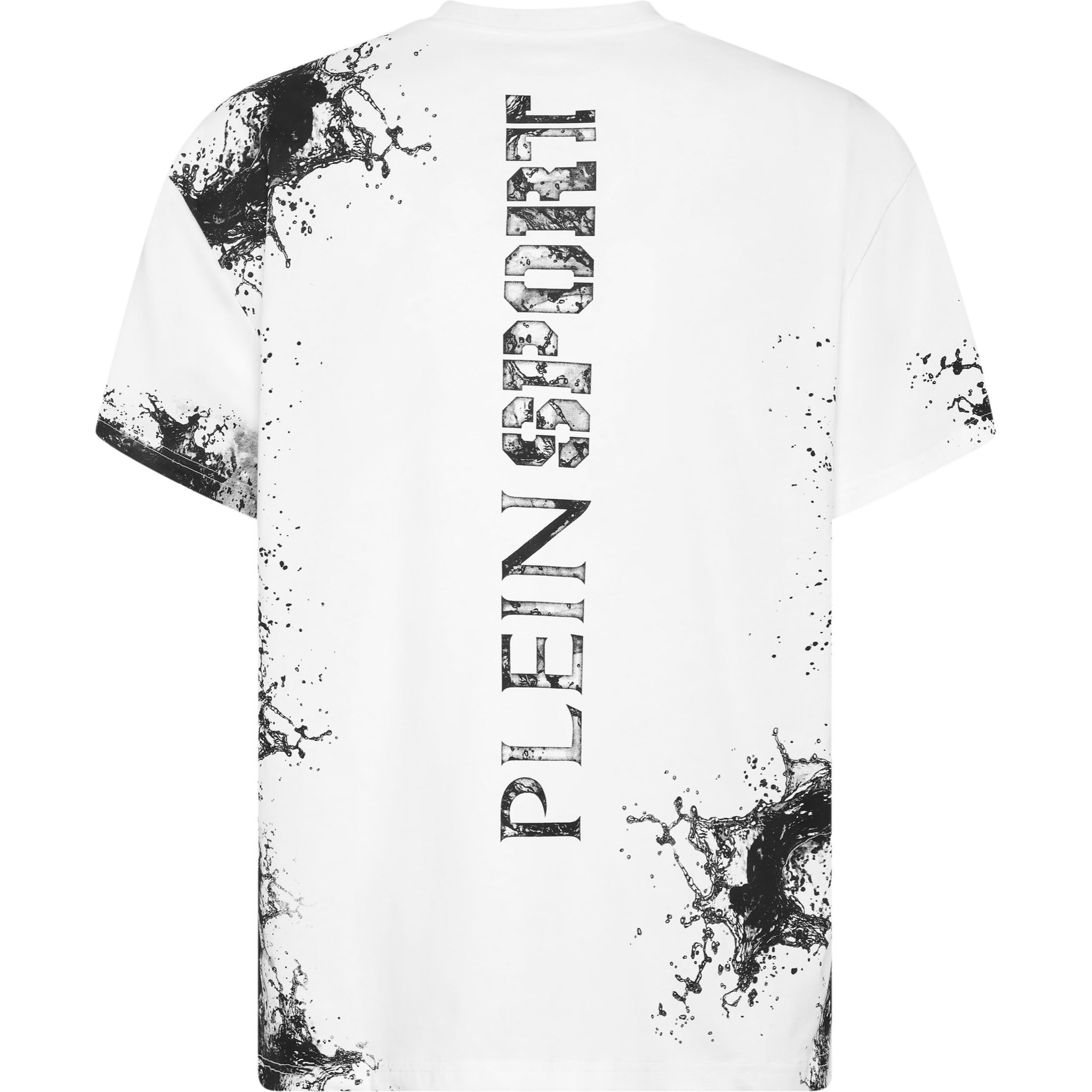 PLEIN SPORT T-Shirt Round Neck Ss SPLASH