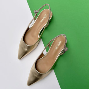 Ballerine Donna Tata Italia Dorato