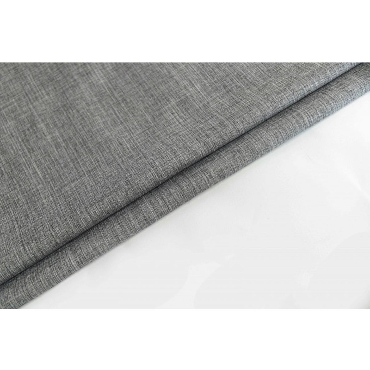 Nappe antitache unie anthracite ronde 160 cm