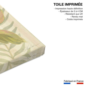 Tableau diamant d'hibiscus Toile imprimée