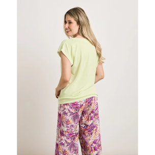 Camiseta Manga Corta Verde Claro - Imara