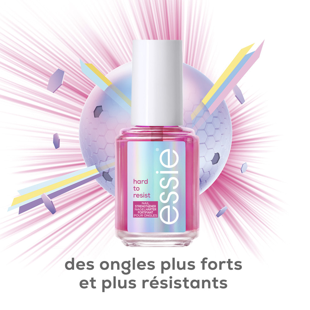 Essie Hard to resist Soin des Ongles Fortifiant Translucide rosé