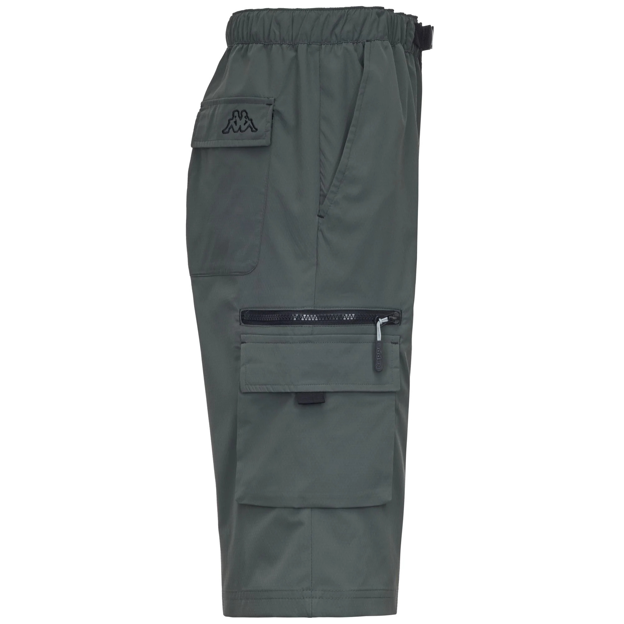 Kappa - Pantaloni Corti Uomo Verde - Logo Icargos