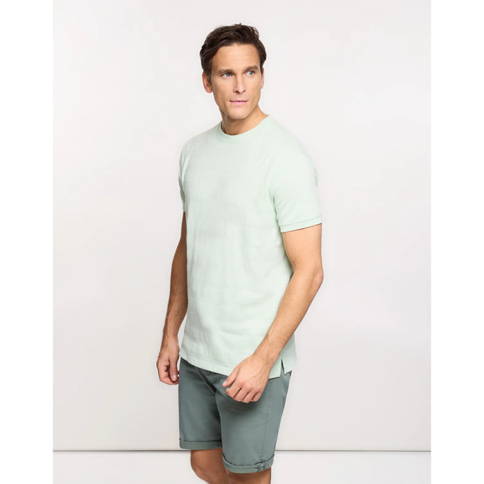 Camiseta Manga Corta Verde Agua - Nicoya