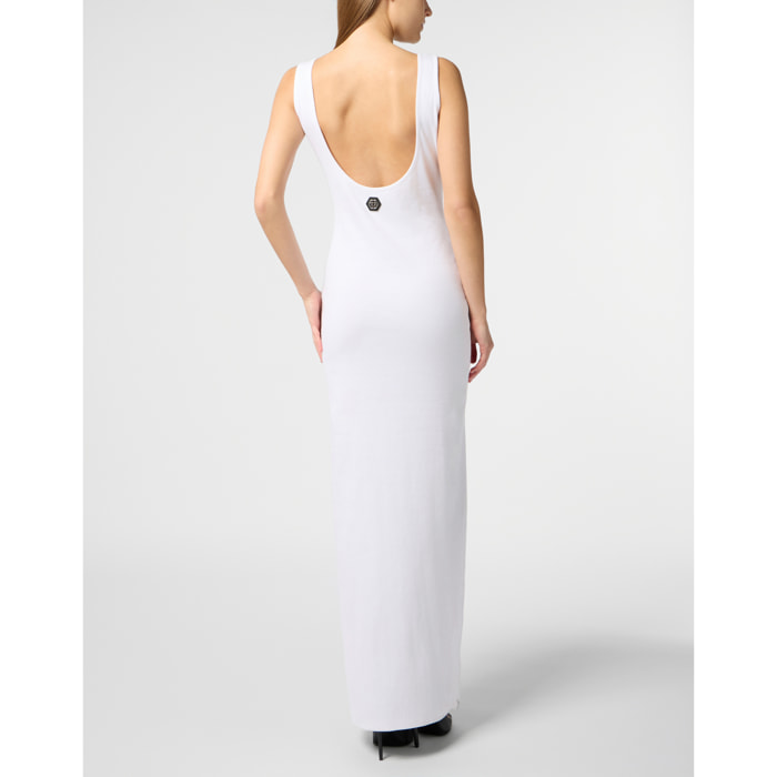 PHILIPP PLEIN Maxi Tank Dress Signature