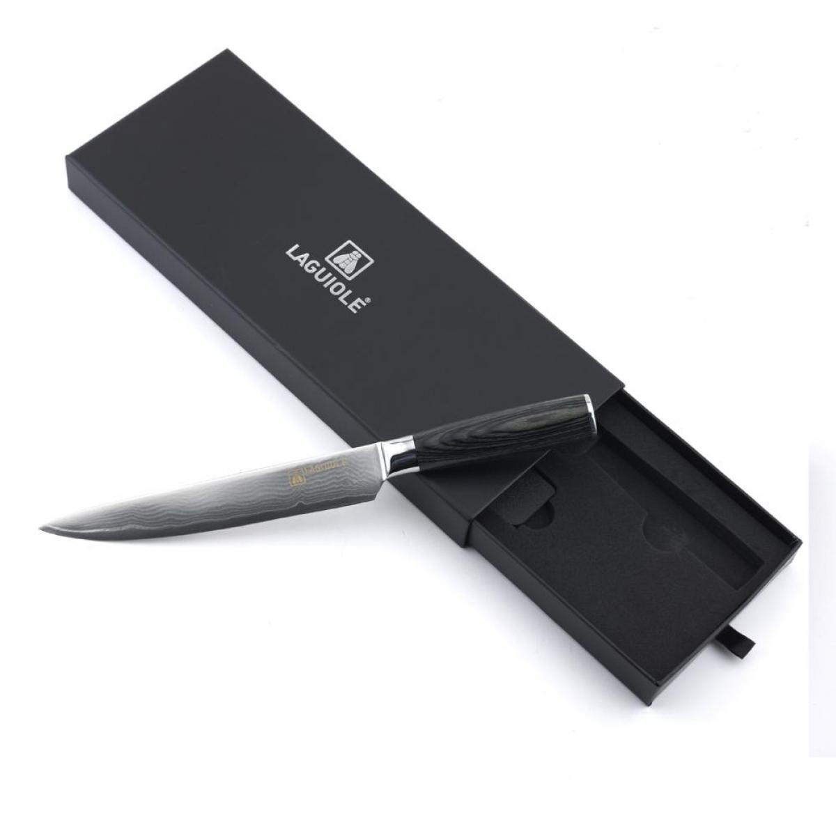 Couteau Trancher Noir 32,5 Cm - ''damarus