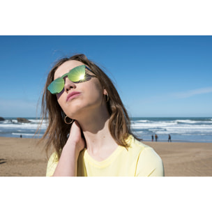 Gafas de sol OCEAN LONGBEACH - Amarilla espacial con patillas amarillo espacial / Amarilla espacial
