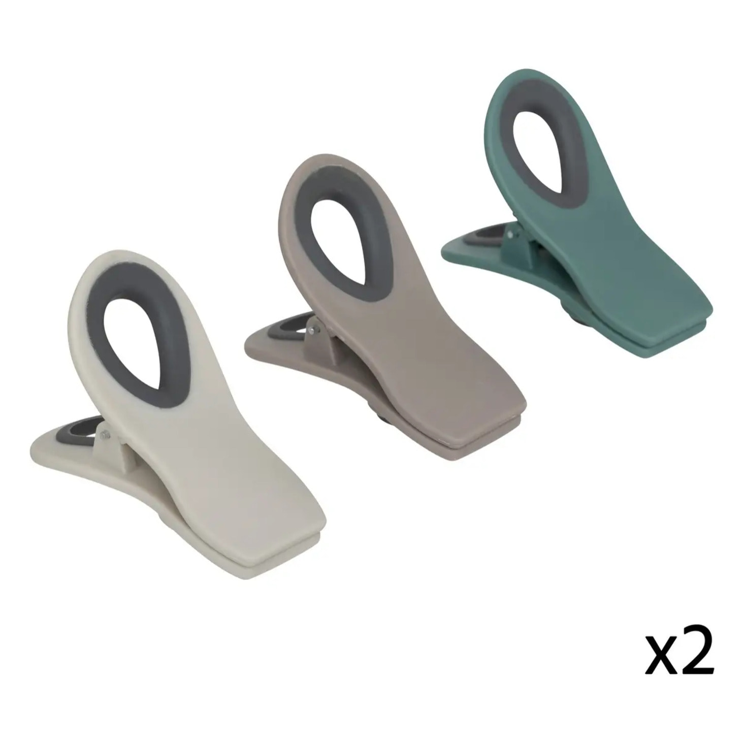 6 pinces hermétiques