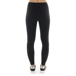 Leggings da donna slim con logo piccolo "Authentic Gold"