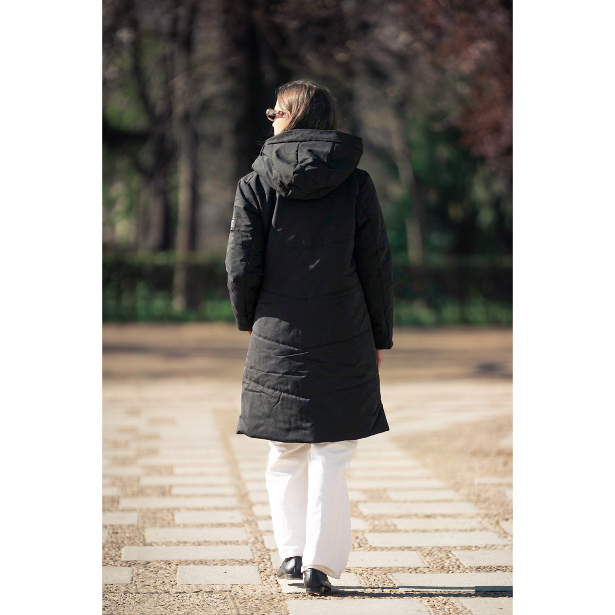 Chaqueta para mujer KUSTOM SILVA - Negro